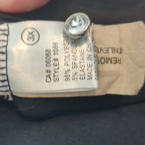 Clear Water Bay Dress Women's 3XL Plus Classy Pullover Comfy Black Matrix Biker - Picture 8 of 9